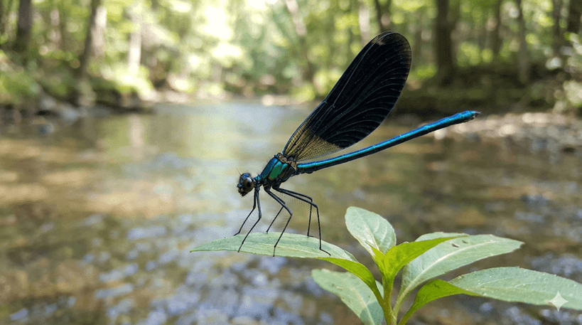 Ebony Jewelwing